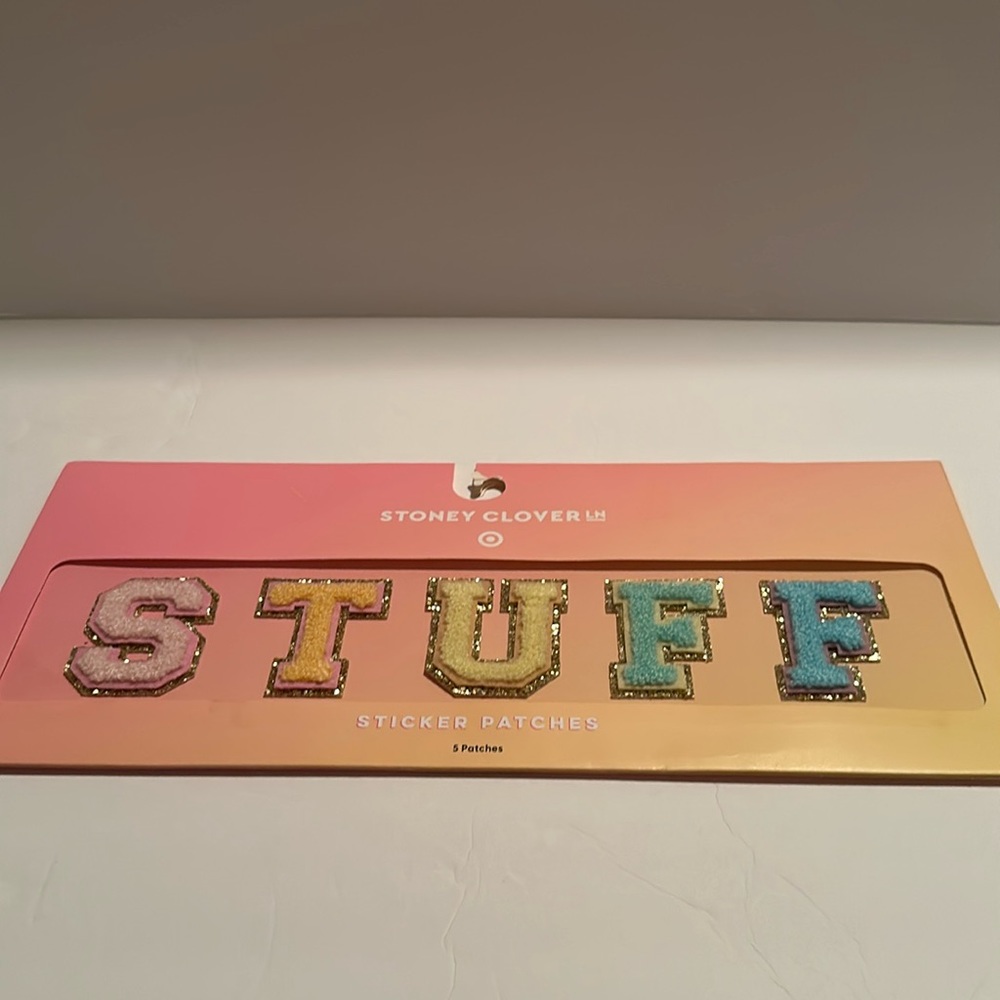 Stoney Clover x Target STUFF sticker patches